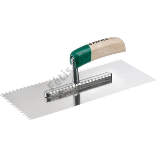 Fortis Simítókanál fogazott rm. 280x130mm 4x 4mm