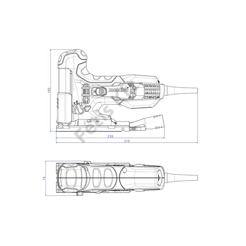 Metabo STE 100 Quick szúrófűrész 710W