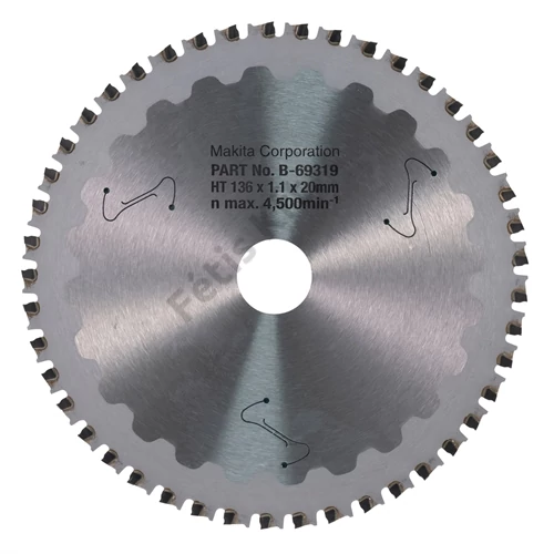 Makita EFFICUT körfűrészlap 136x20mm Z45 FÉM