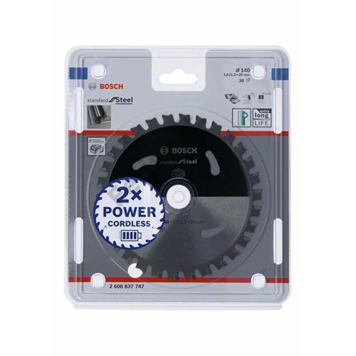 Bosch körfűrészlap 140x20/30 Standard for Steel