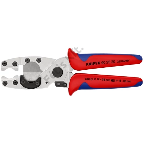 Knipex Csővágó többrétegű és védőcsövekhez többkomponensű nyél horganyzott 210 mm