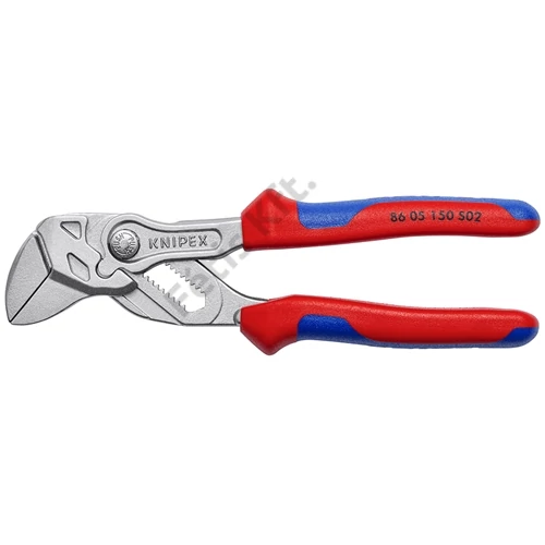 Knipex fogókulcs többkomponensű markolattal krómozott 150 mm
