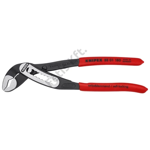 Knipex Alligator® Vízpumpafogó feketére foszfátozott 180 mm
