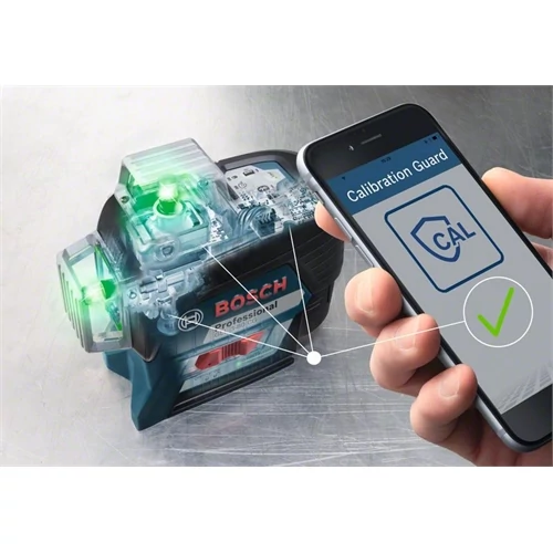 Bosch GLL 3-80 CG 3x360° vonallézer zöld +BM1 +L-Boxx (akku és elem nélkül)