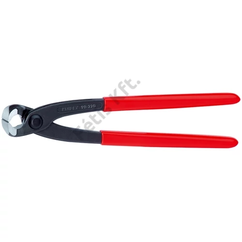 Knipex betonszerelő (rabitz) fogó feketére foszfátozott, mártott nyél 200 mm