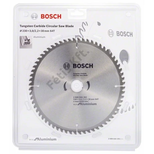 Bosch körfűrészlap 230x30/64 ECO for Aluminium