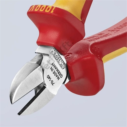 Knipex VDE oldalcsípő fogó 140mm (bliszter)