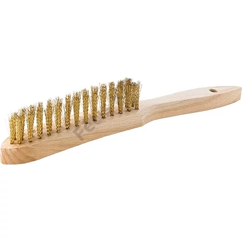 Format drótkefe sárgaréz 0.30mm 5 soros