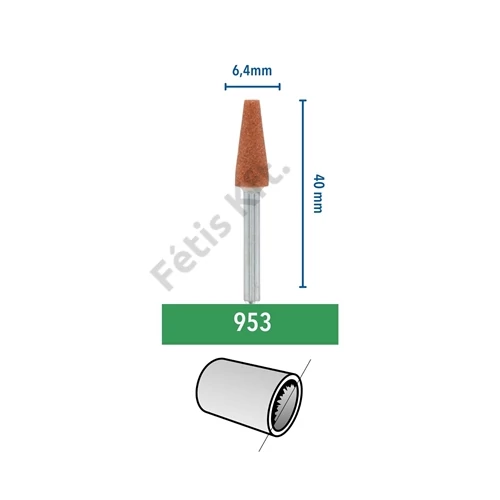 Dremel Alumínium-oxid köszörűkorong 6.4 mm (953)