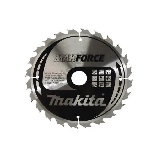 Makita körfűrészlap Makforce 210/30mm Z24