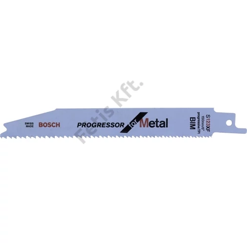 Bosch S123XF orrfűrészlap 150x19x0.9 mm Progressor for Metal (5db) (Format katalógus)