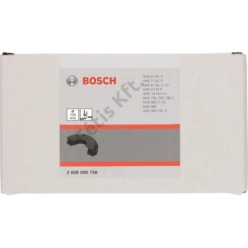 Bosch Kombinált védőburkolat vágáshoz, felpattintható műanyag, 125 mm 125-S CP