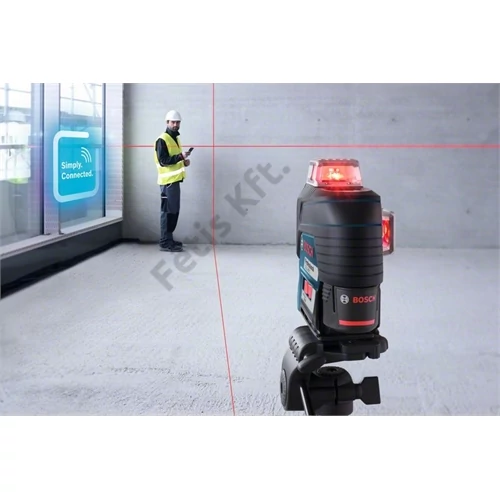Bosch GLL 3-80 C vonallézer + BT 150 Állvány