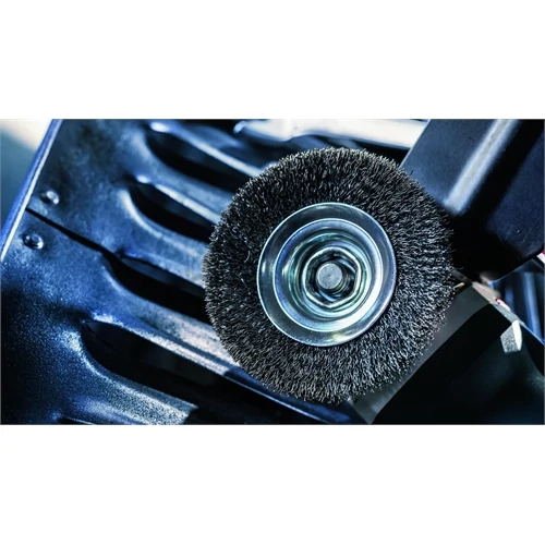 Bosch PRO Metal heavy kúpos kefe, 100 x 0,5 mm, menetes