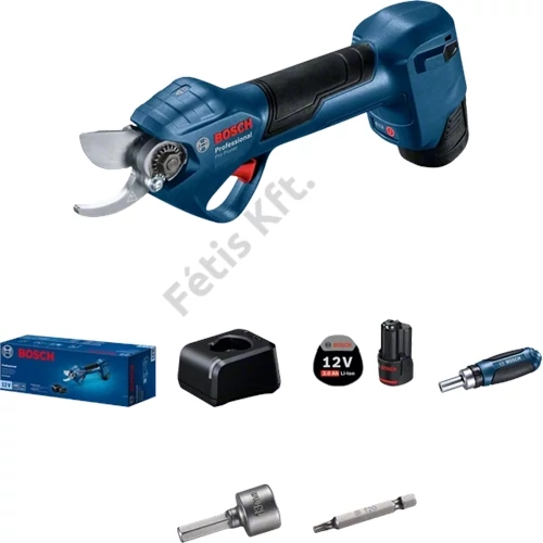 AJÁNDÉK kerti kesztyű XL - Bosch Pro Pruner akkus metszőolló (2x3.0Ah)