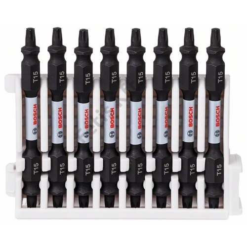 Bosch Impact Control kétvégű T15 bit, 8 db 65 mm