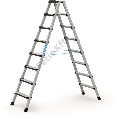 Zarges Csavarozott lépcsős állólétra elox 2x8 Comfortstep B