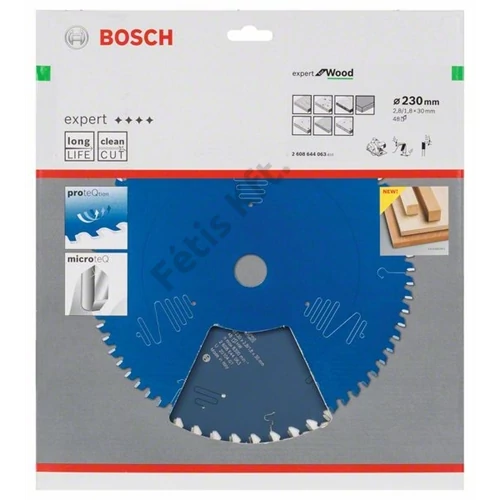Bosch körfűrészlap 230x30/48 Expert for Wood