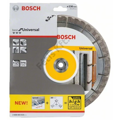 Bosch Expert vágókorong, gyémánt 230x2.4x22.23 mm univerzális