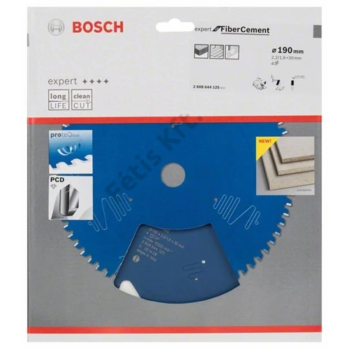 Bosch körfűrészlap 190x30/36 Expert for fibre cement