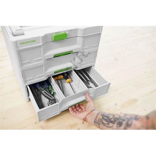 Festool Sortainer tárolódoboz SYS3-SORT/3 M 337