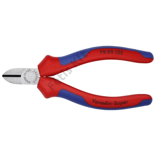 Knipex oldalcsípőfogó feketére foszfátozott 125 mm