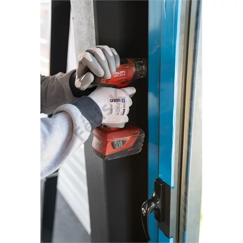 EUROLITE L900 fehér/szürke latex környezetbarát kesztyű 10