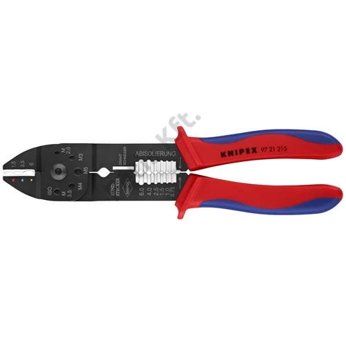 Knipex krimpelő fogó barnított 230mm