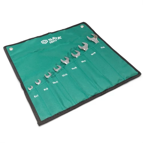 SATA villáskulcs készlet 6x7-21x22mm 8 részes