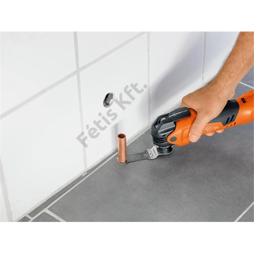 Fein MultiMaster AMM 300 Plus Start 12V akkus oszcilláló gép 2x12V/3Ah+töltő+3 fűrészlap