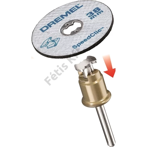 Dremel EZ SpeedClic: Fémvágó korongok, 12-es csomag. (SC456B)