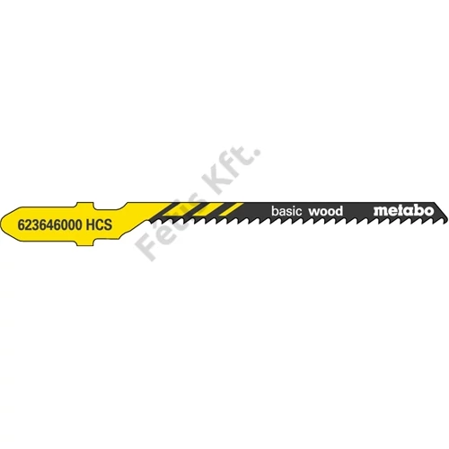 Metabo szúrófűrészlap T119BO HCS 51x1mm/2.0 (5db)