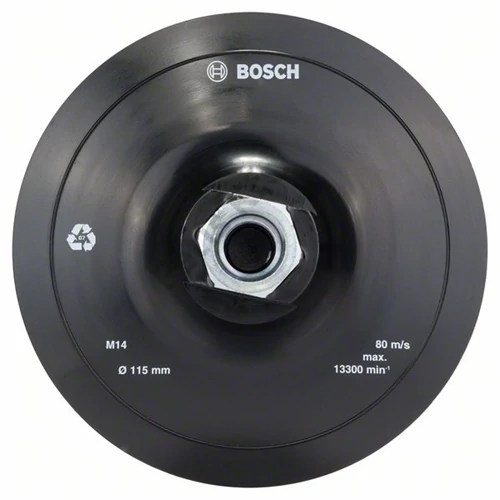 Bosch tépőzáras csiszolótányér 115 mm