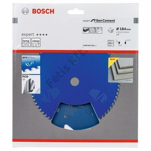 Bosch körfűrészlap 184x30/4 Expert for FiberCement