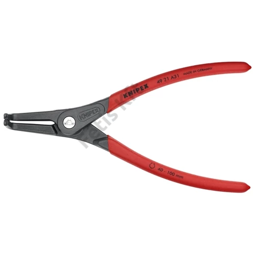 Knipex seeger-fogó külső hajlított A31 rugós 210 mm (bliszter)