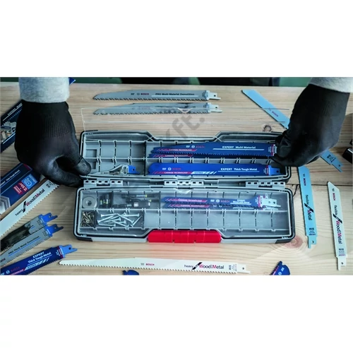 Bosch PRO Tough Box Large nagy láda tartozékokhoz, 50 x 120 x 355 mm