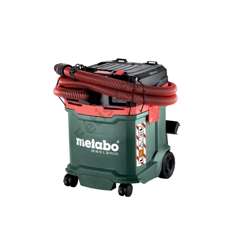 Metabo AS 36-18 L 30 PC-CC akkus porszívó CordlessControl alapgép (akku és töltő nélkül)