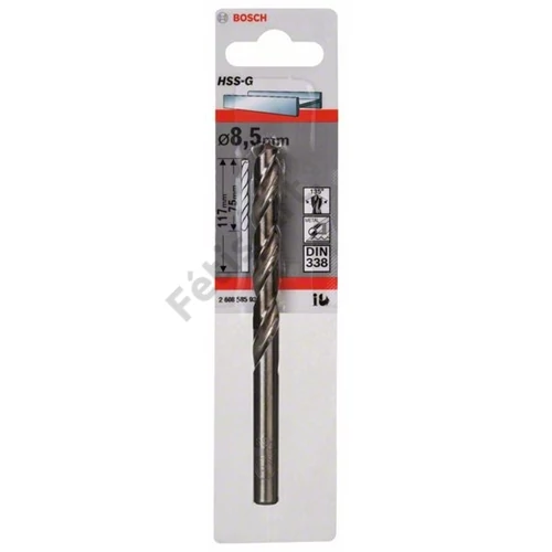 Bosch HSS-G csigafúró 8.5 mm