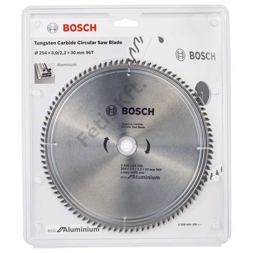 Bosch körfűrészlap 254x30/96 ECO for Aluminium