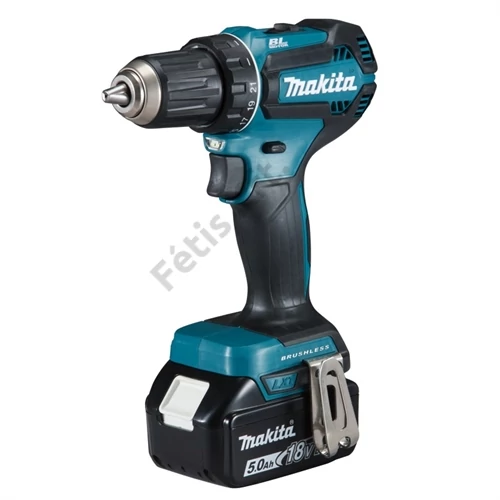 Makita DDF485RTJ 18V LXT Li BL 50Nm fúró- csavarbehajtó 2x5.0Ah