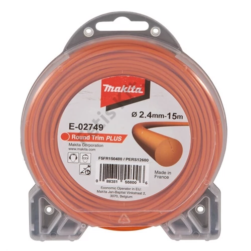 Makita damil kerek roundTRIM PLUS 2.4mm x 15m