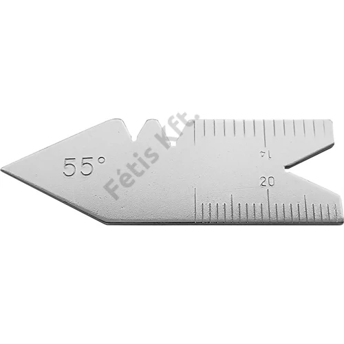 Format menetárok-szög mérő metrikus