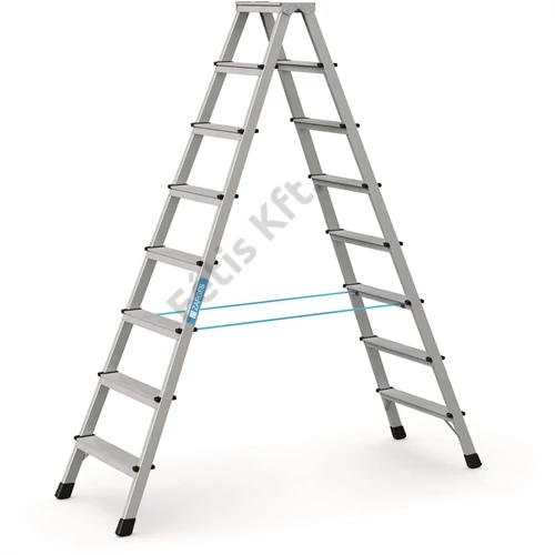 Zarges Szegecselt állólétra elox 2.17m 2x8 Xlstep B