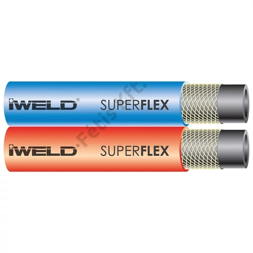 IWELD SUPERFLEX iker tömlő 6.3x6.3mm