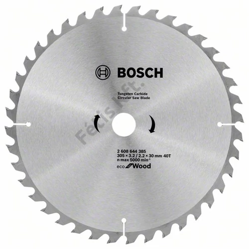 Bosch körfűrészlap 305x30/40 ECO for Wood