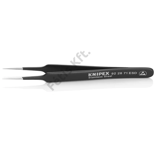 Knipex ESD csipesz egyenes, tűhegyes 0.2x110mm