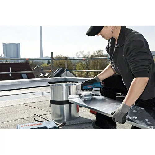 Bosch GSC 12V-13 akkus lemezolló L-Boxx-ban 10.8V 2x2Ah