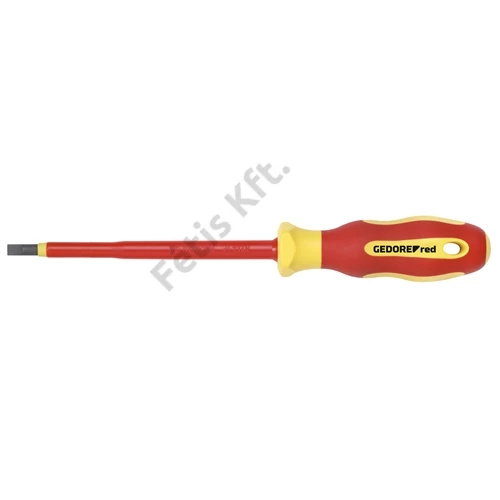 GedoreRed VDE csavarhúzó lapos 5.5 mm 1x125mm 1000V-ig szigetelt R39105524