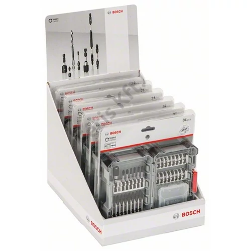 Bosch bitkészlet 31 részes, bittartó nélkül