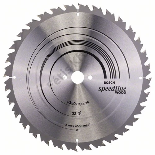 Bosch körfűrészlap 350x30/32 Speedline Wood